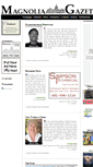 Mobile Screenshot of magnoliagazette.com